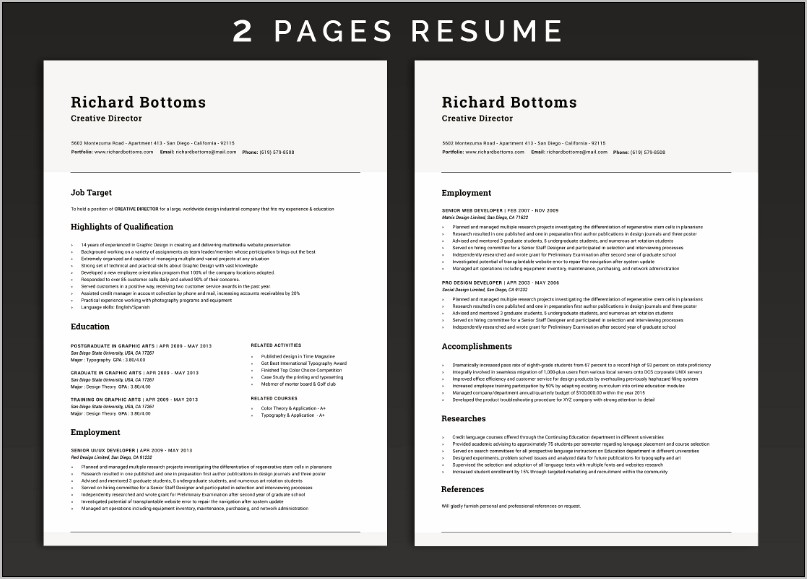 Free Templates Of Functional Resume