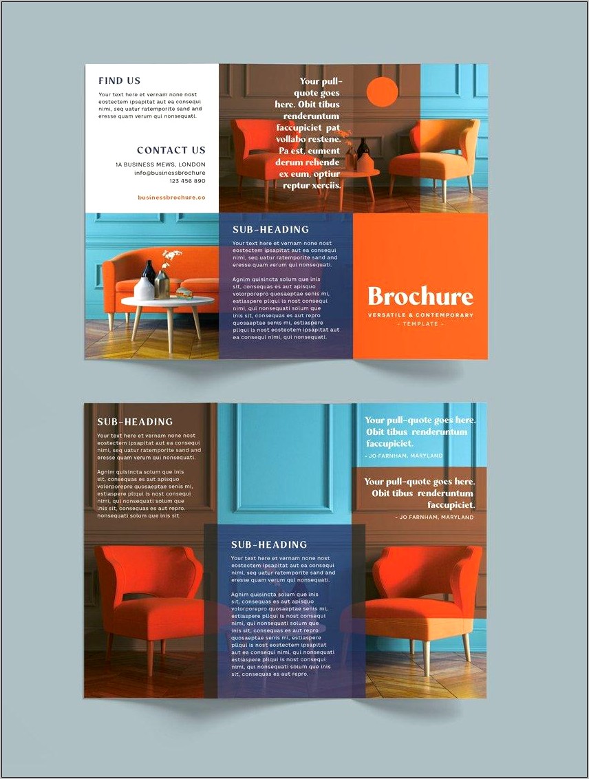 Free Tri Fold Leaflet Template Download