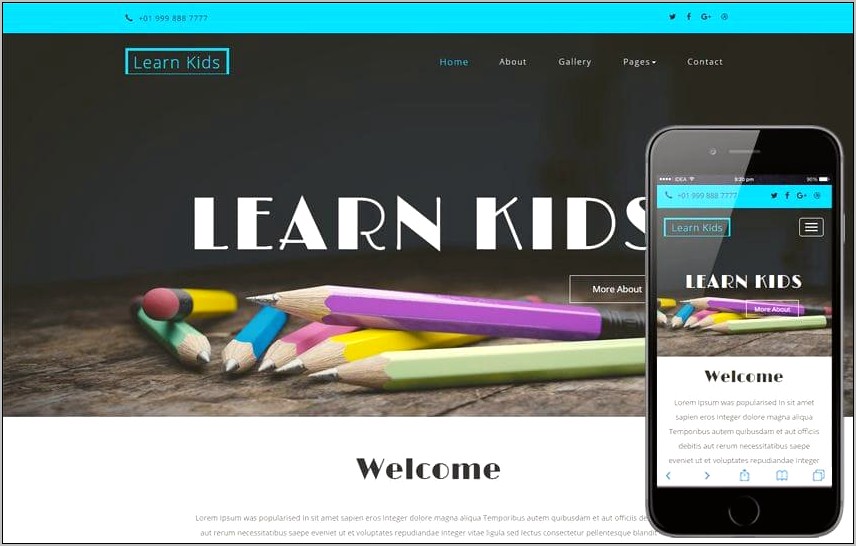 Free Web Templates Download For School