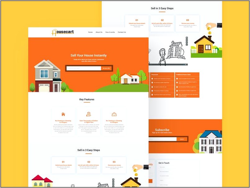 Free Web Templates Real Estate Download