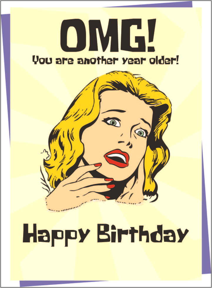 Funny Birthday Cards Templates Free Download