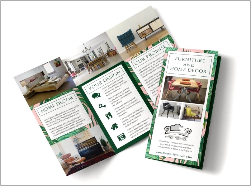 Furniture Store Brochure Template Free Download