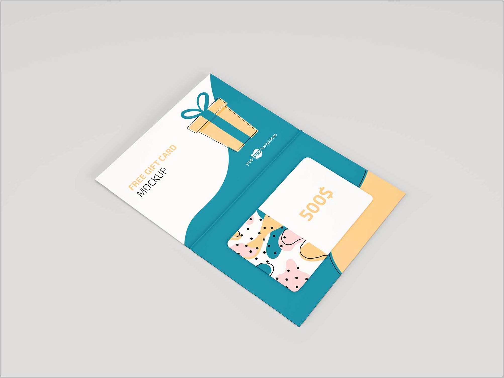 Gift Card Psd Template Free Download