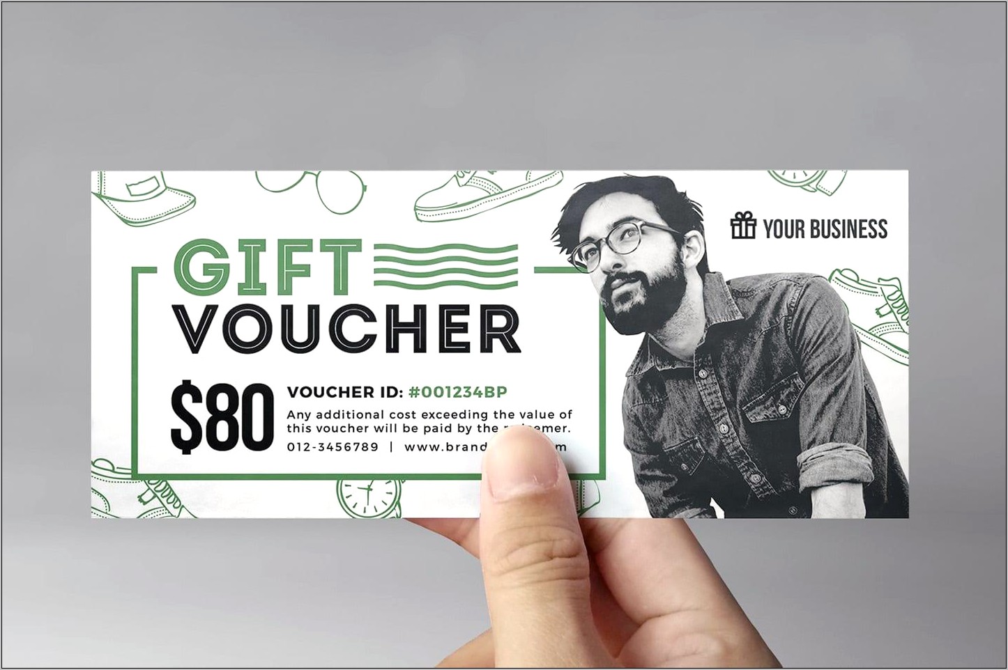 Gift Voucher Template Free Download Psd