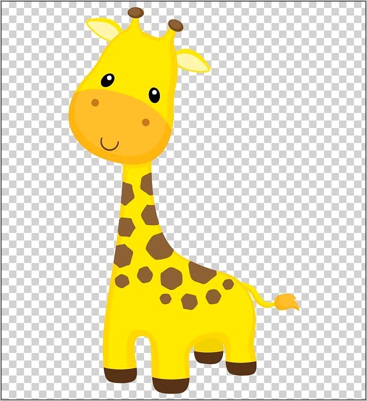 Giraffe Large Wall Templates Free Download