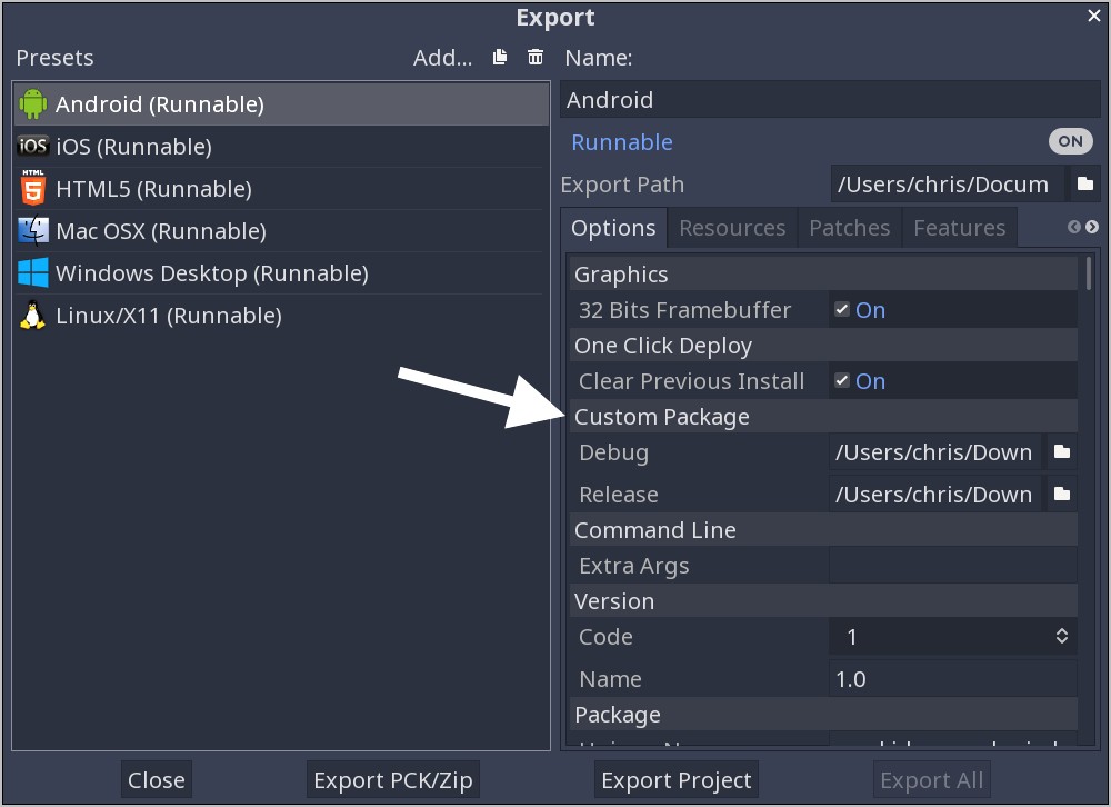 Godot Download And Install Export Templates