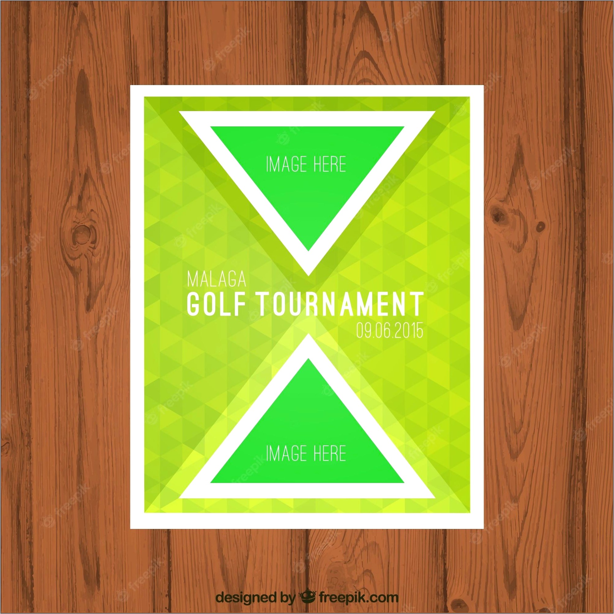 Golf Tournament Brochure Free Template Download