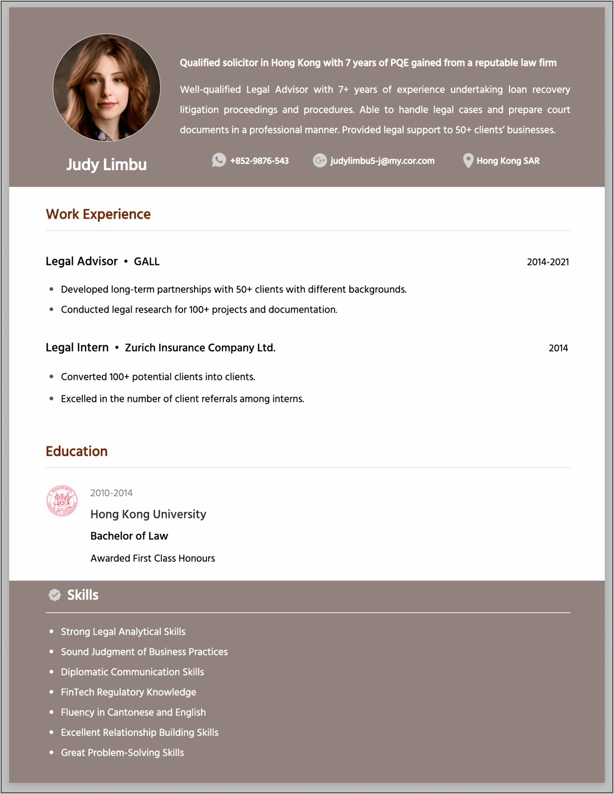 Good Communication Skills Resume Sample