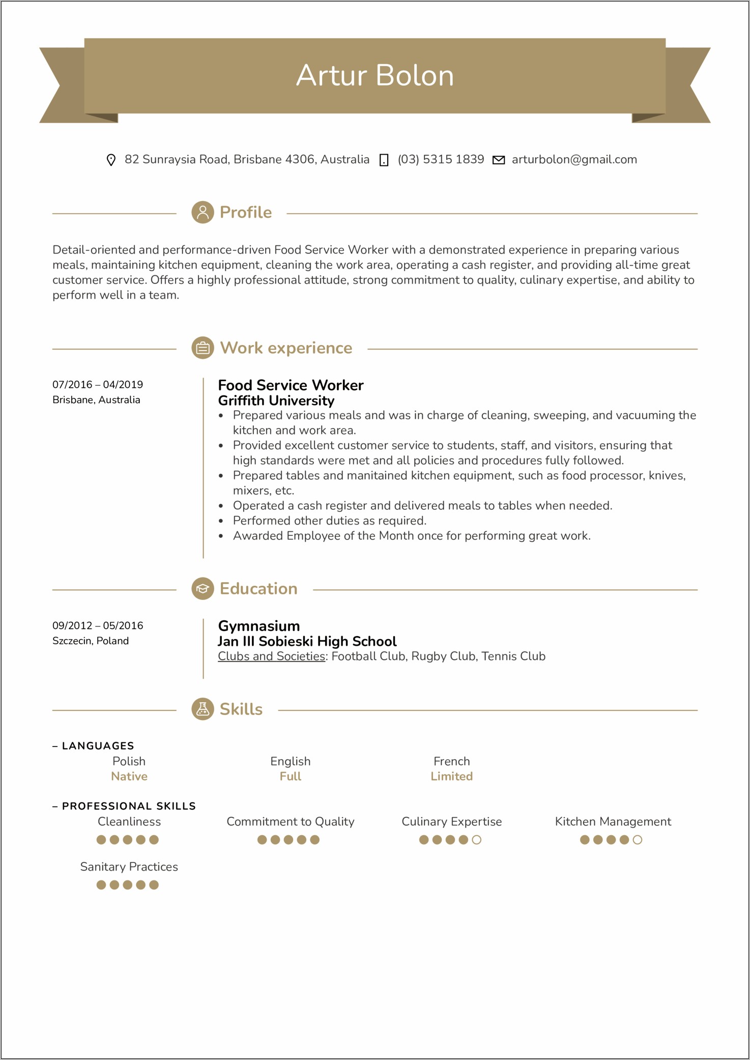 Good Professional Skills For Resume