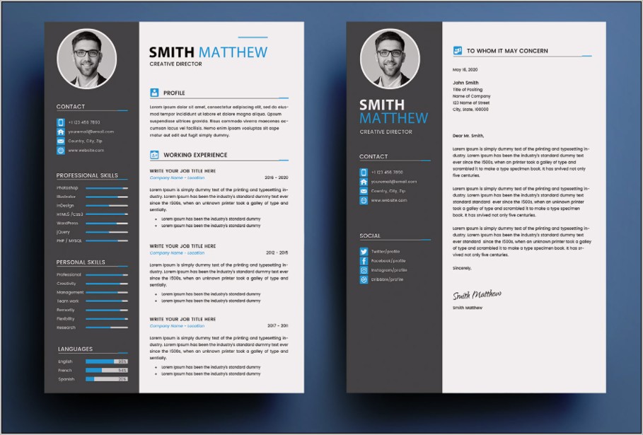 Good Resume Templates Free Download