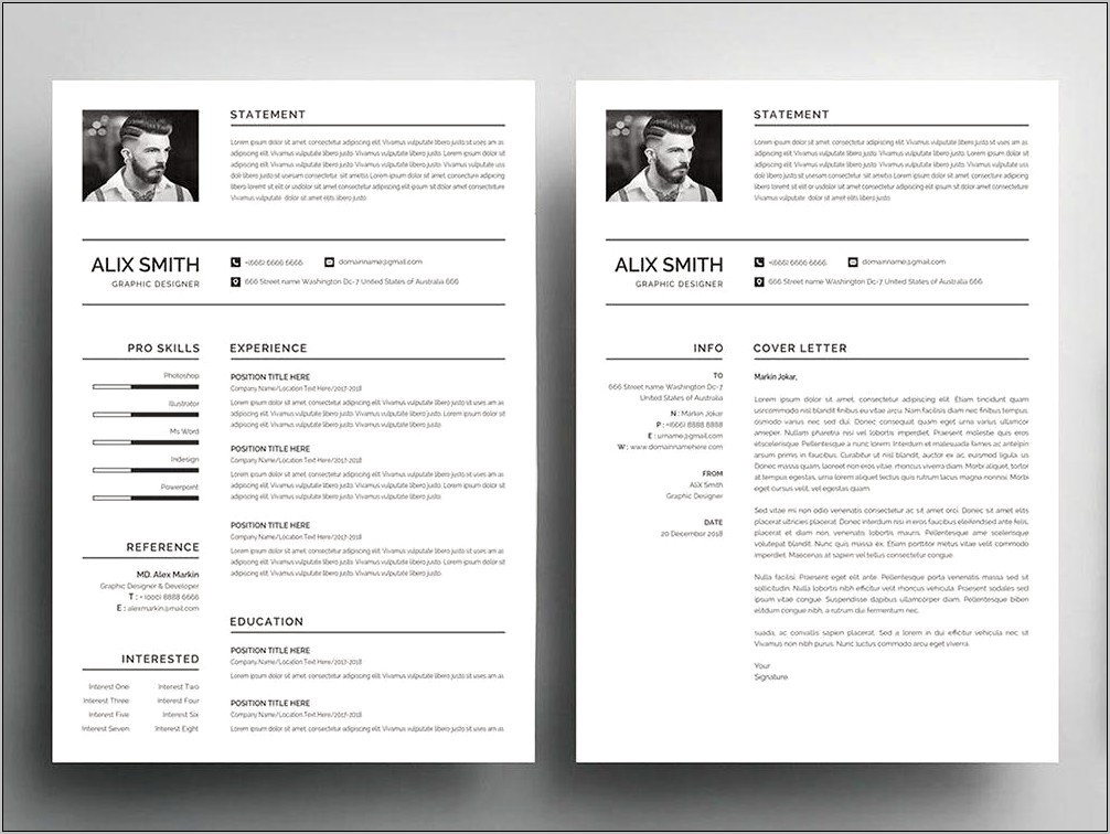 Graduate School Resume Templates Free