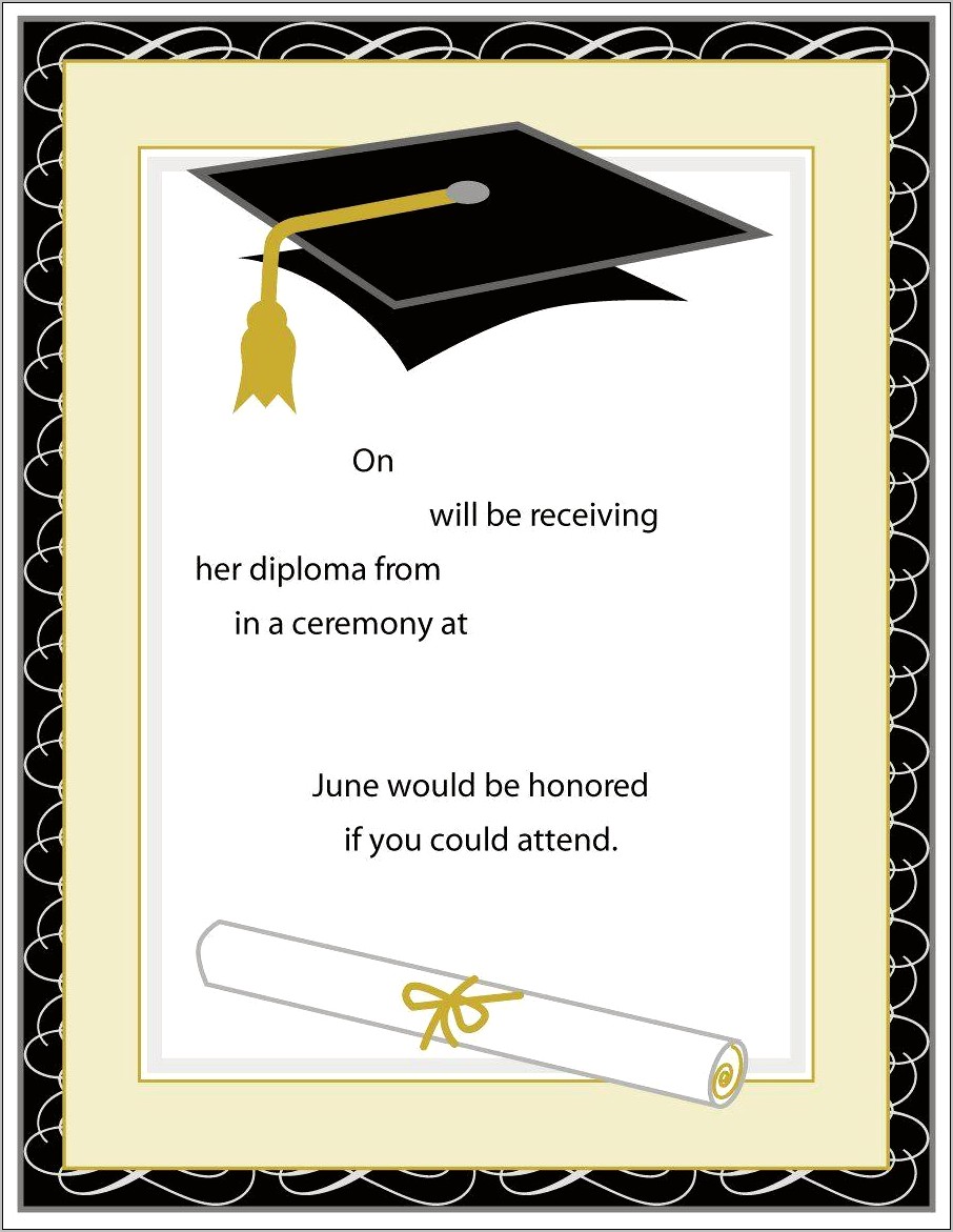 Graduation Announcements 2015 Templates Free Download