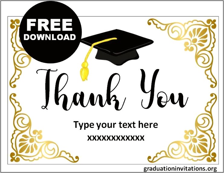 Graduation Photo Card Templates Free Download