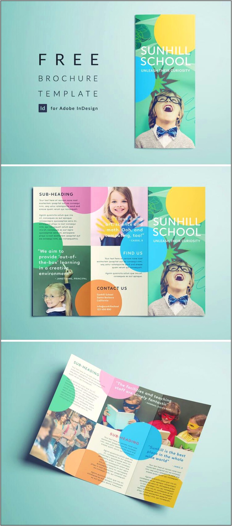 Graphic Design Brochure Templates Free Download