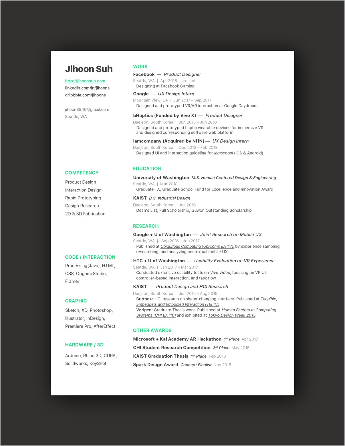 Graphic Design Resume Skills Examples