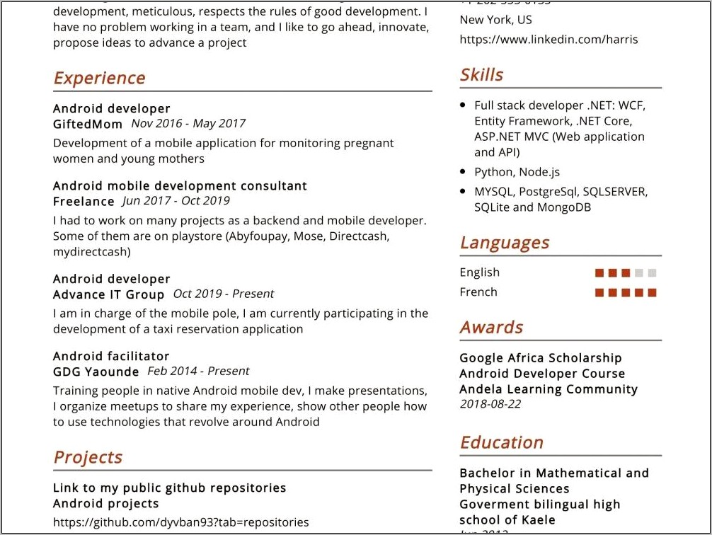 Group Facilitator Counsellor Resume Sample