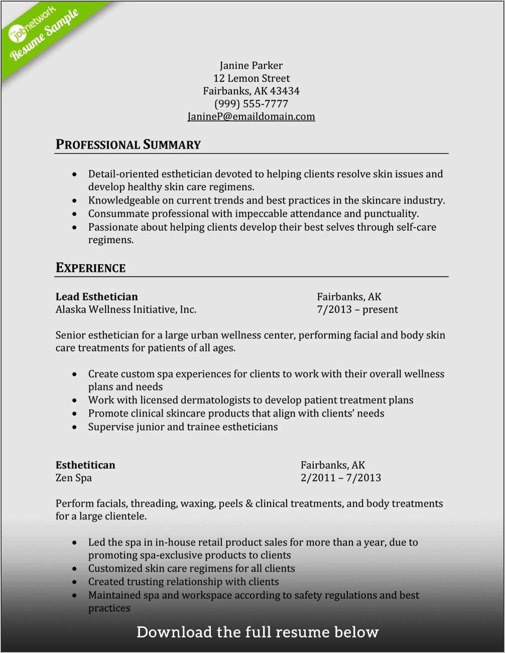 Hair Stylist Apprentice Resume Sample