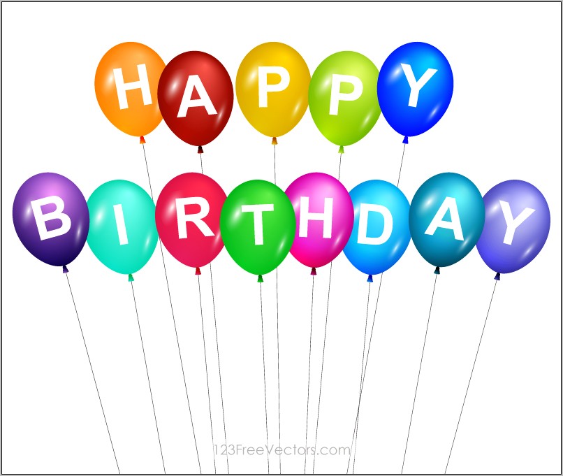 Happy Birthday Background Templates Free Download