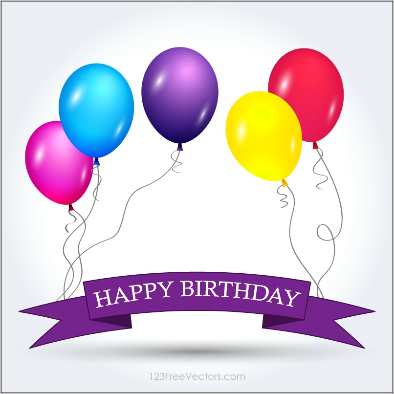 Happy Birthday Poster Template Free Download