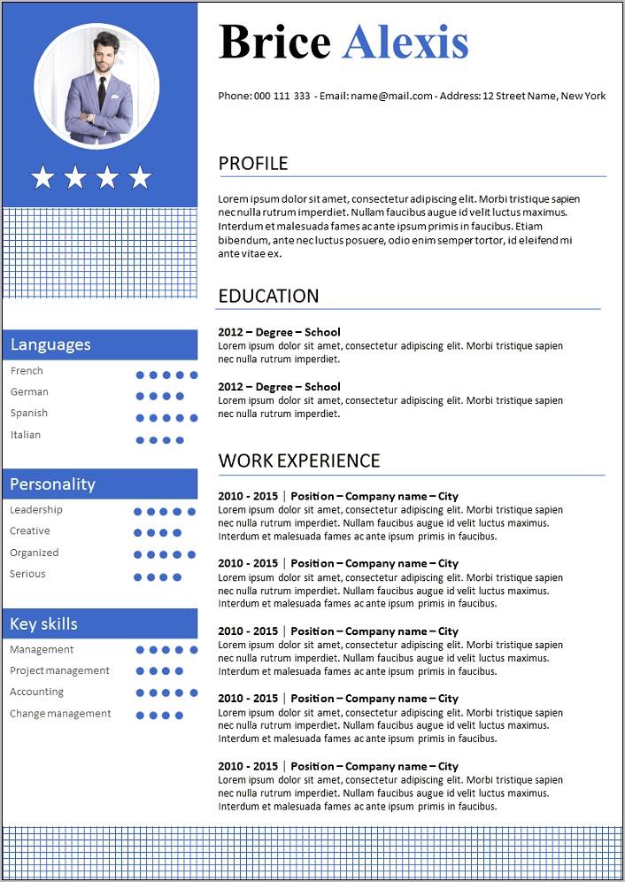 Havard Business School Resume Sample