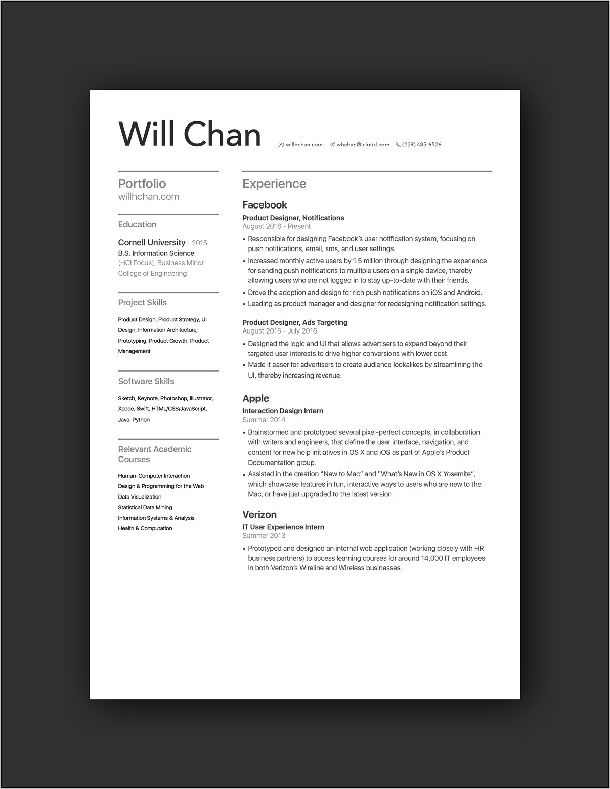 Health Information Management Student Resume