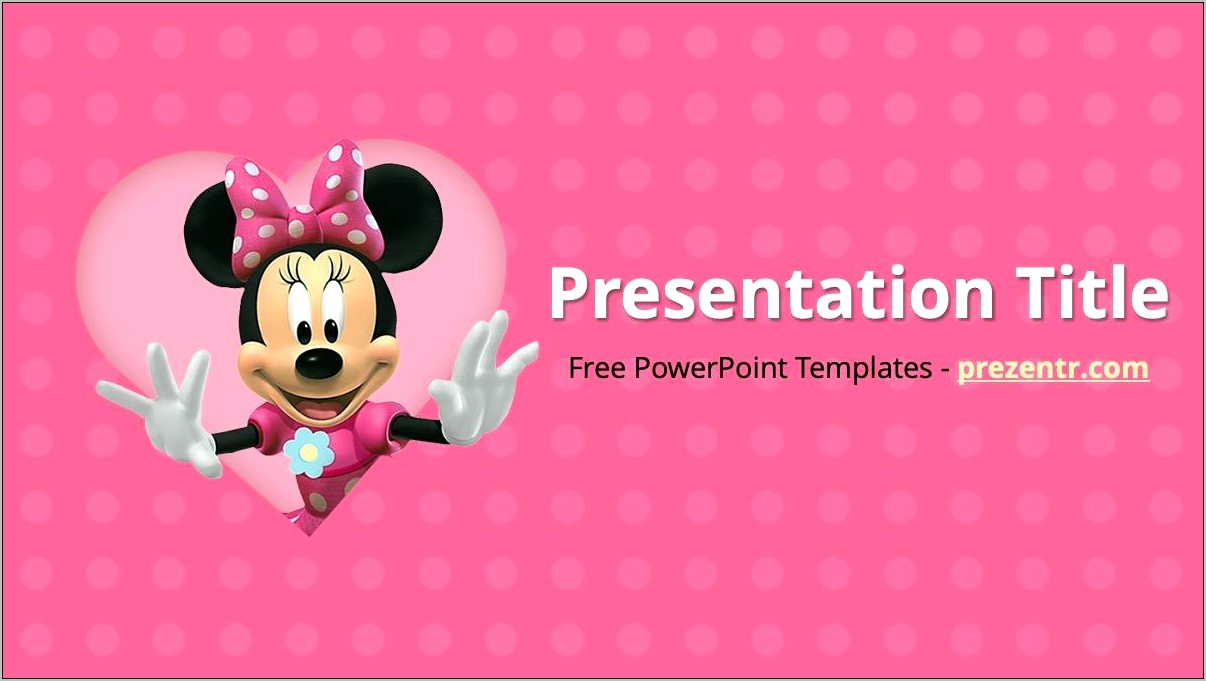 Hello Kitty Powerpoint Template Free Download