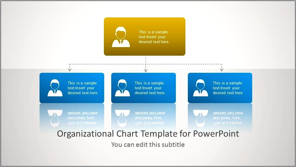 Hierarchy Chart Template Free Download Ppt