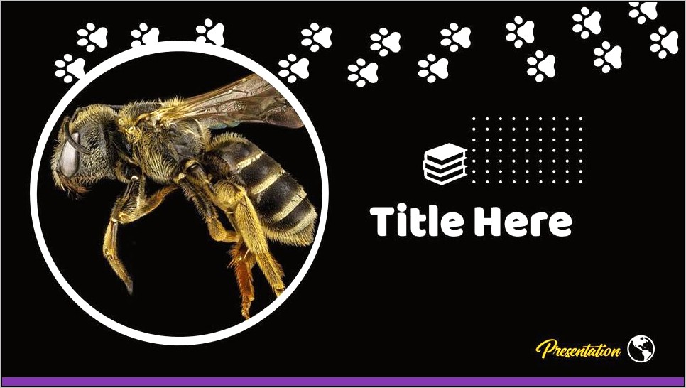 Honey Bee Powerpoint Templates Free Download