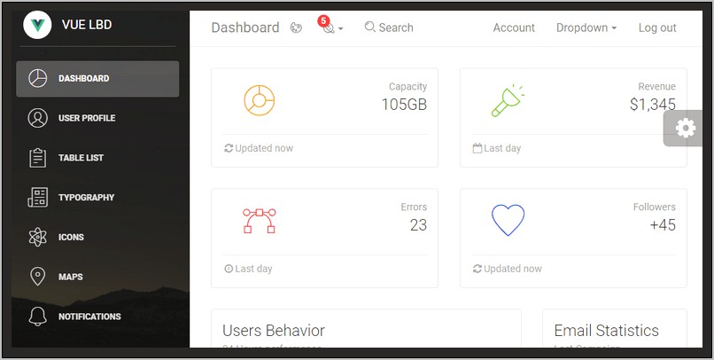 Hotel Admin Panel Template Free Download