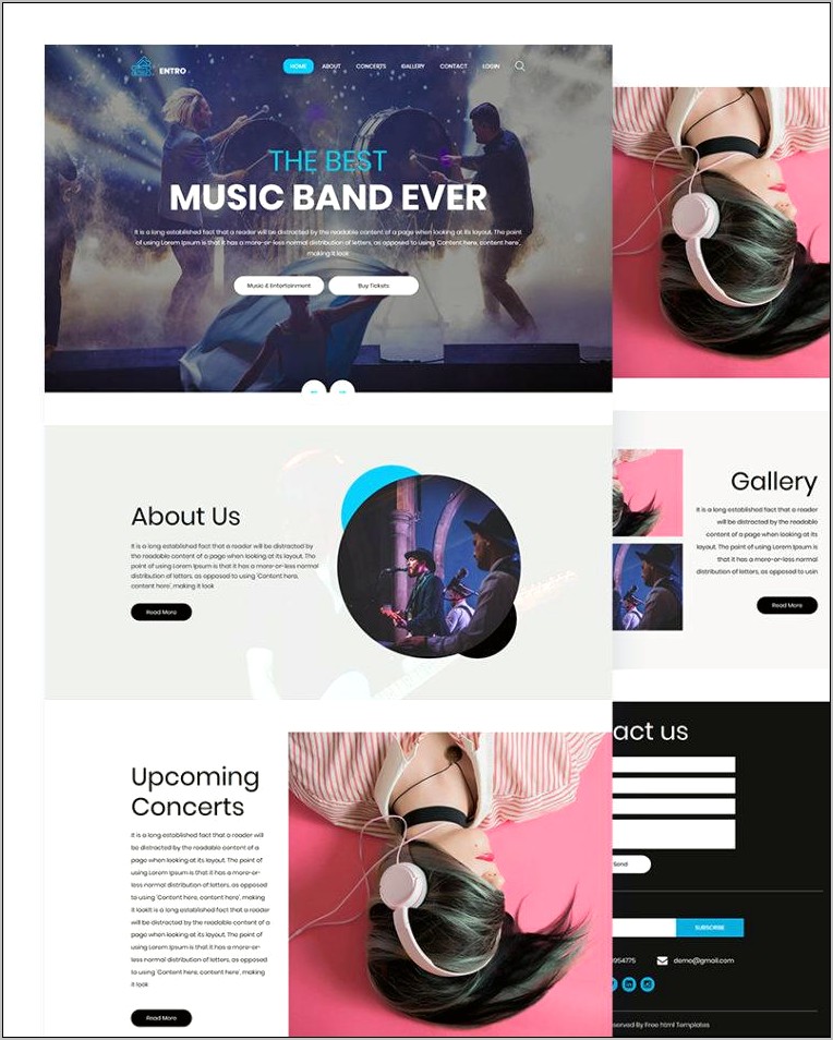 Html Gallery Page Template Free Download