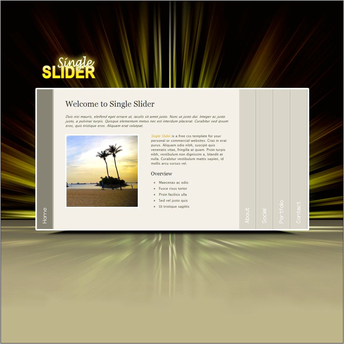 Html Image Slider Template Free Download