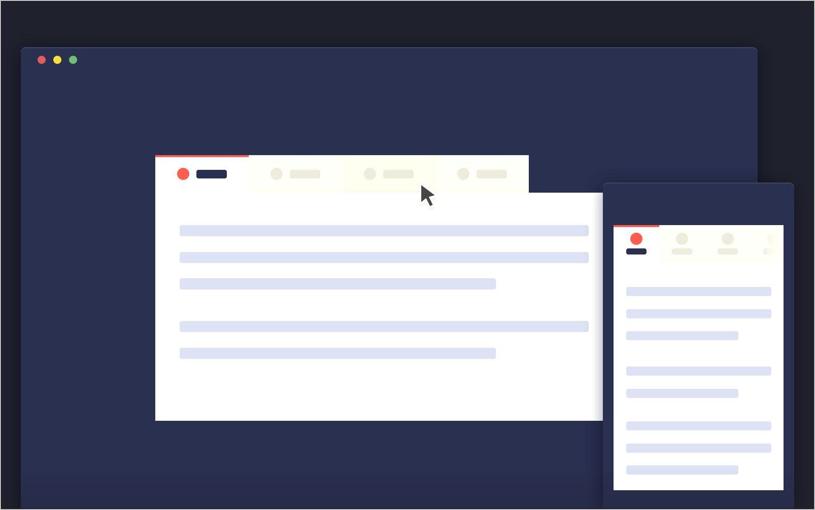 Html Tab Menu Template Free Download