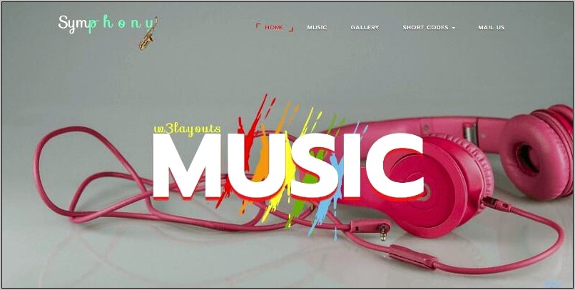 Html Template Free Download For Music