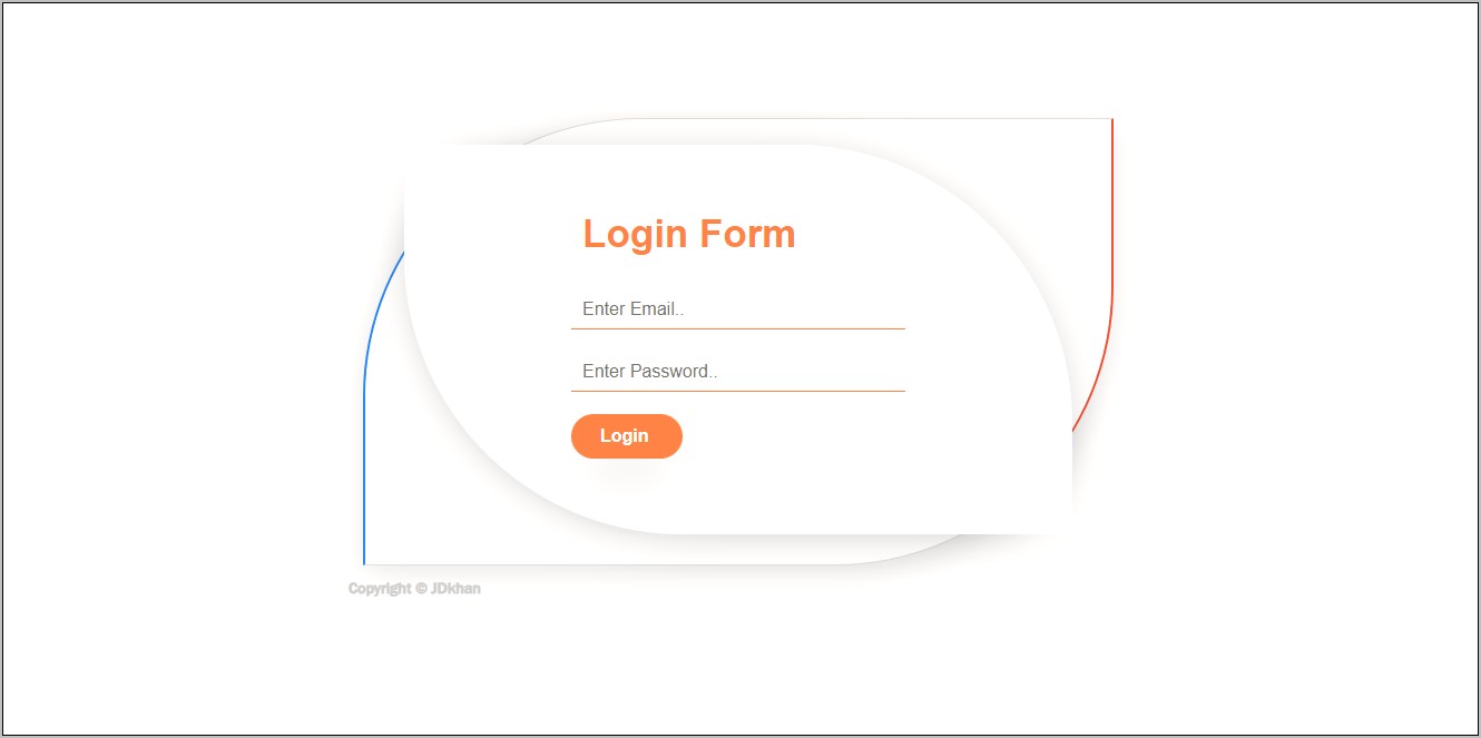 Html Template Login Page Free Download