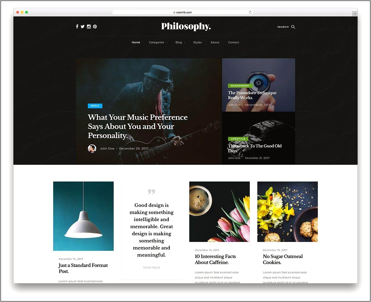 Html Templates For Blog Free Download