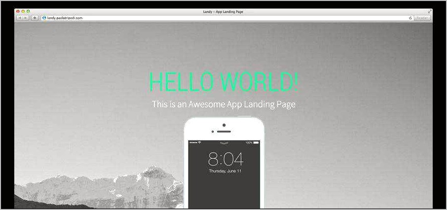 Html5 Css Responsive Templates Free Download