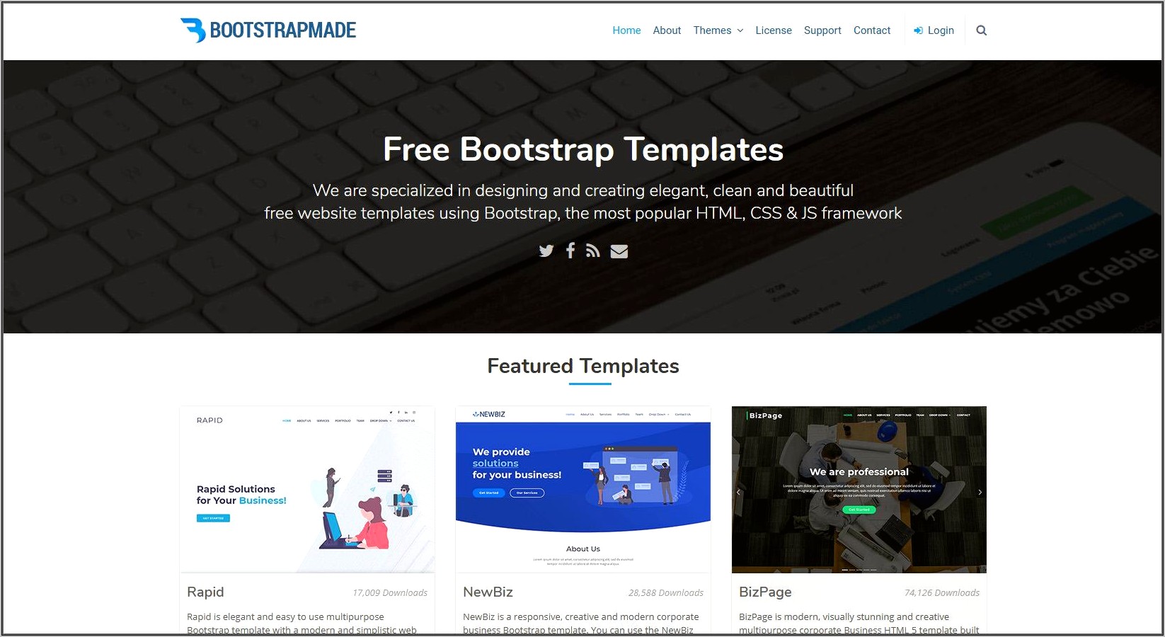 Html5 Templates Free Download Without Bootstrap