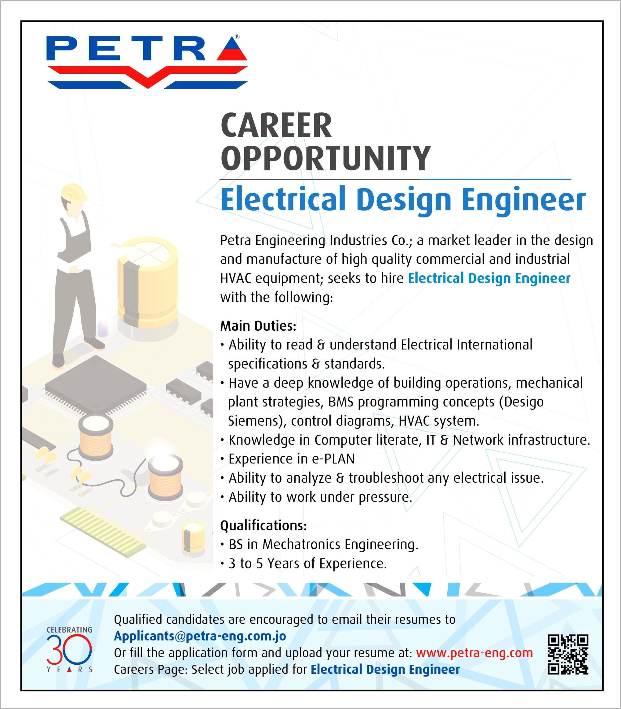 Hvac Engineer Job Description Resume