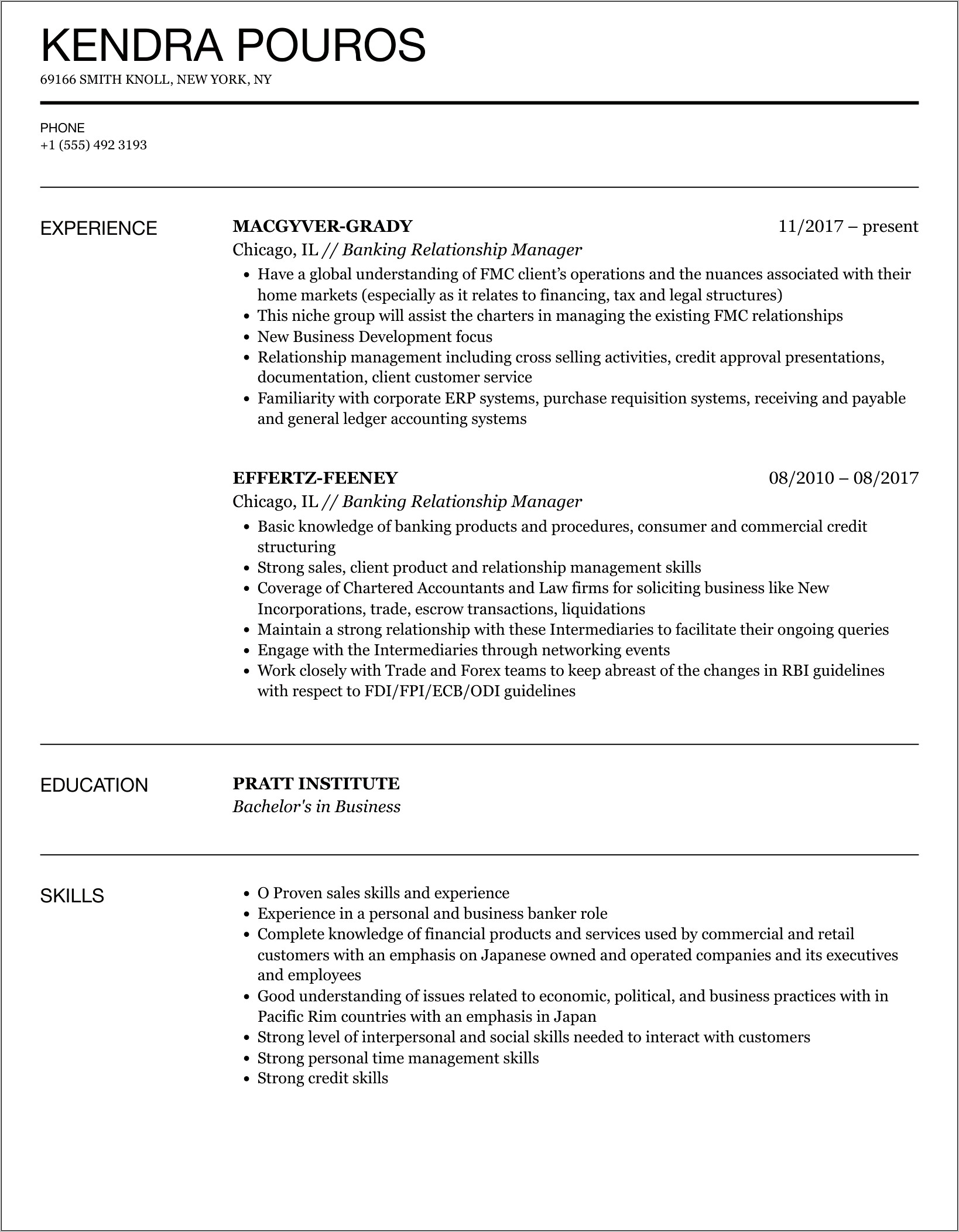 Icici Sales Officer Resume Sample