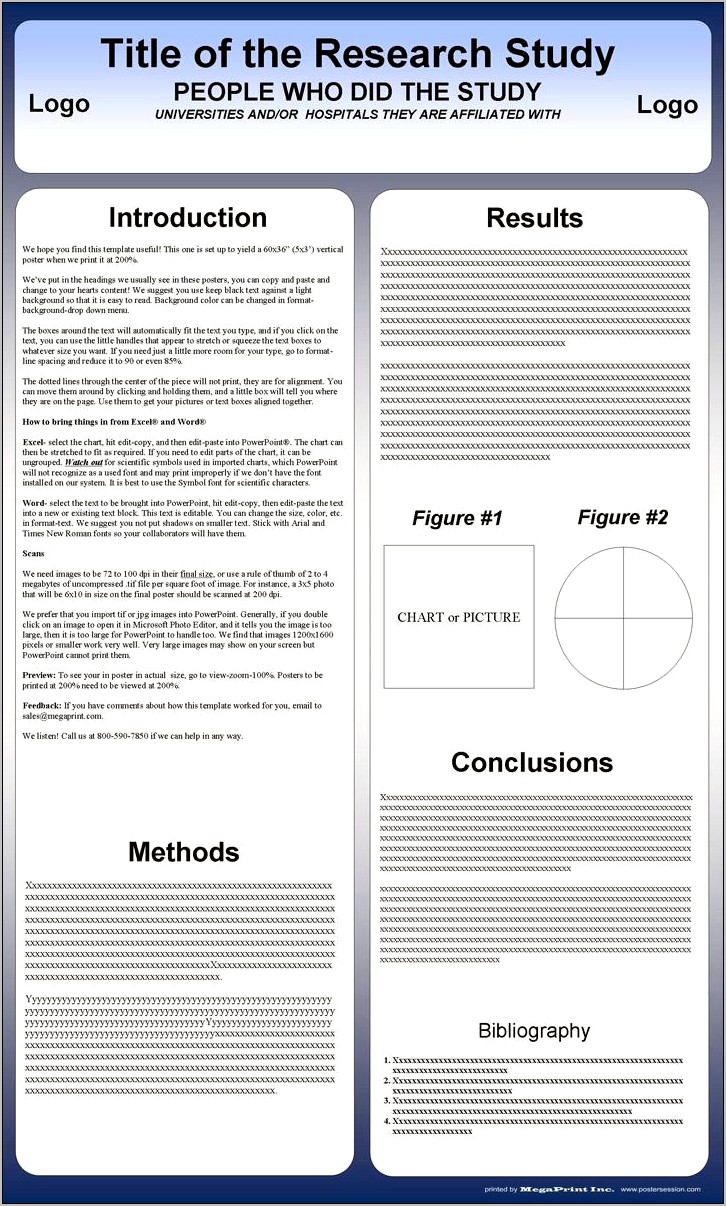 Ieee Poster Presentation Template Free Download