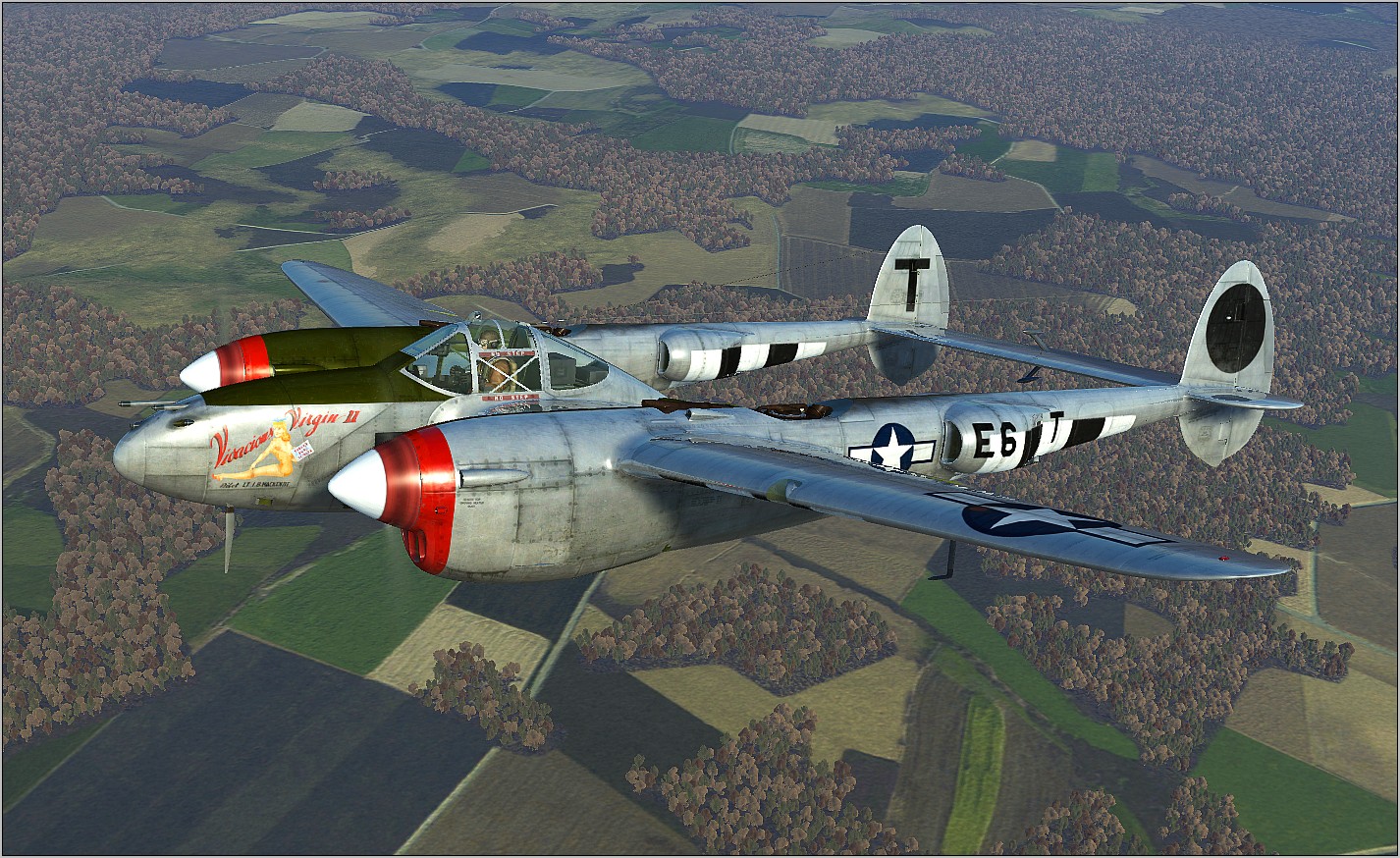 Il2 Bodenplate P38 Template Download Skin