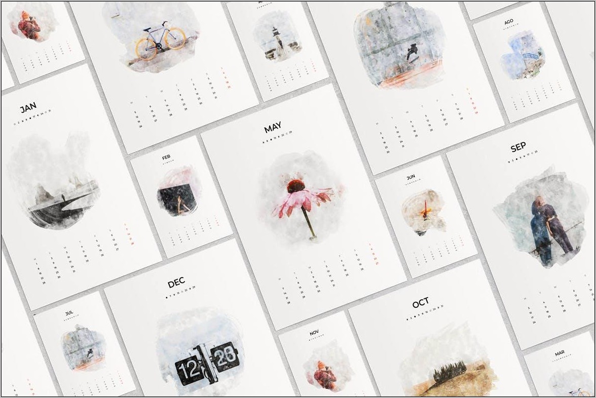 Indesign Calendar Template 2017 Free Download