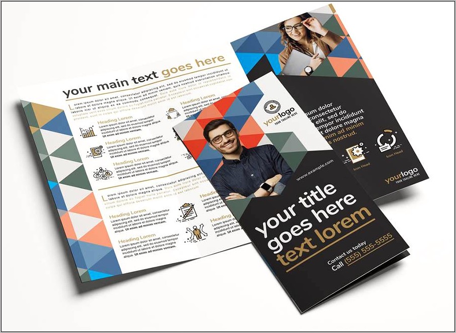 Indesign Tri Fold Brochure Template Download