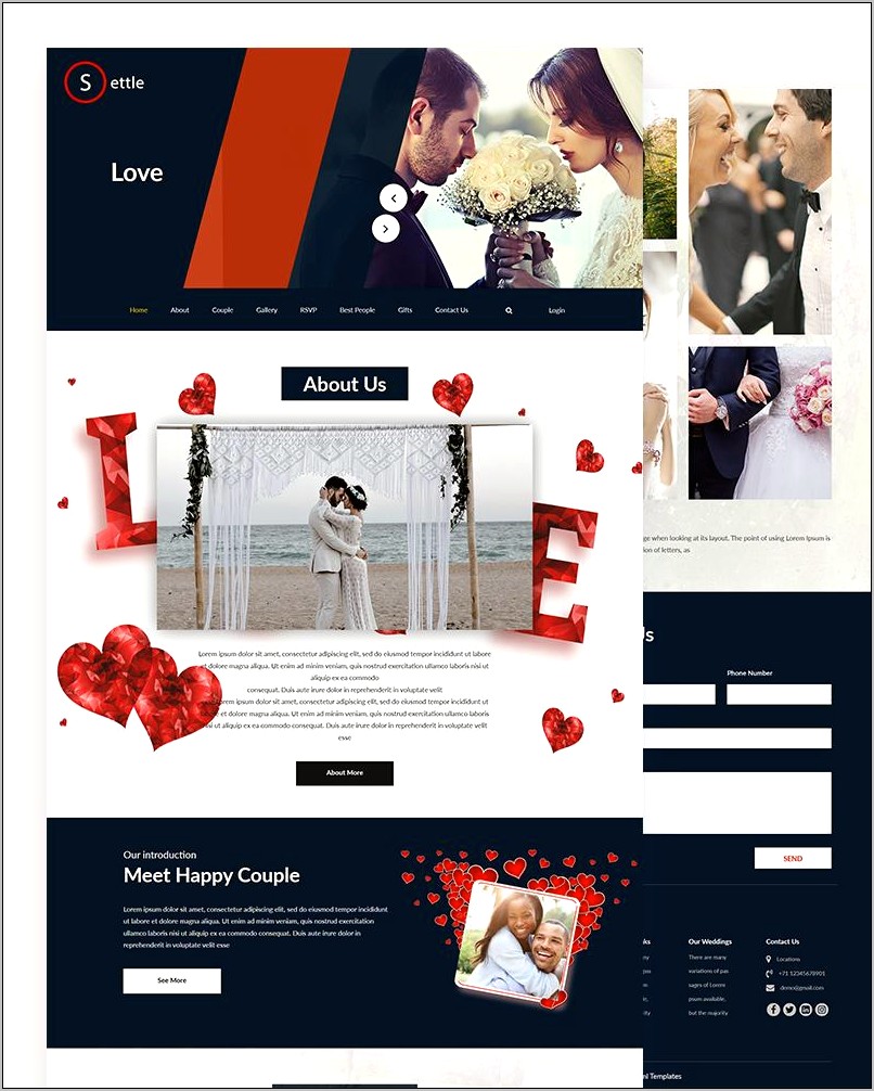 Indian Matrimonial Html Templates Free Download