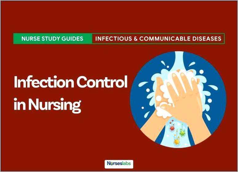 Infection Control Nurse Objective Resume