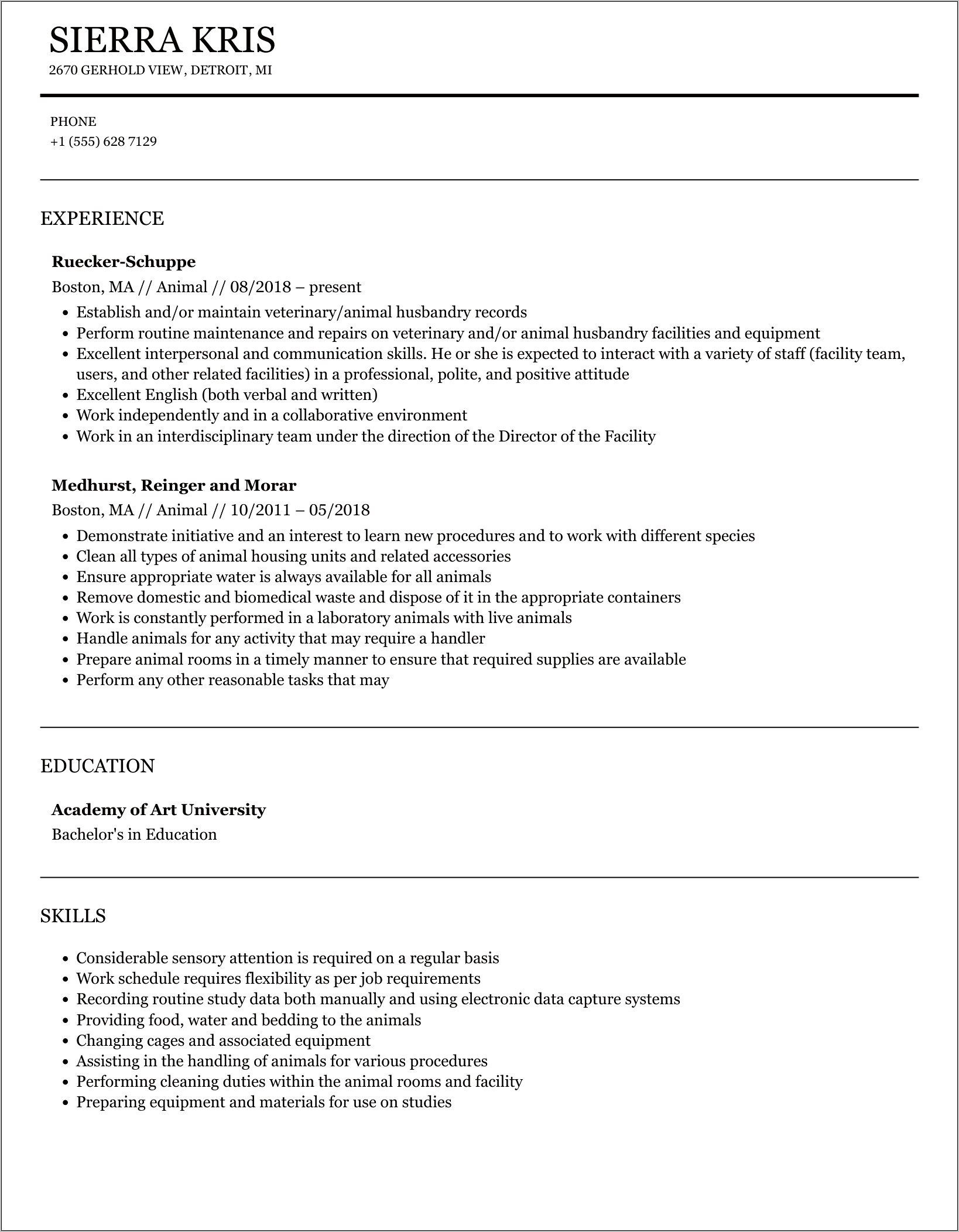 Instacart Job Description For Resume