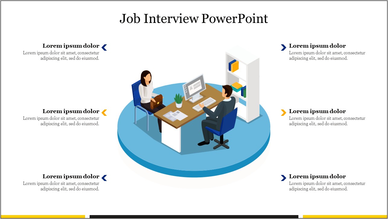 Interview Job Ppt Template Free Download