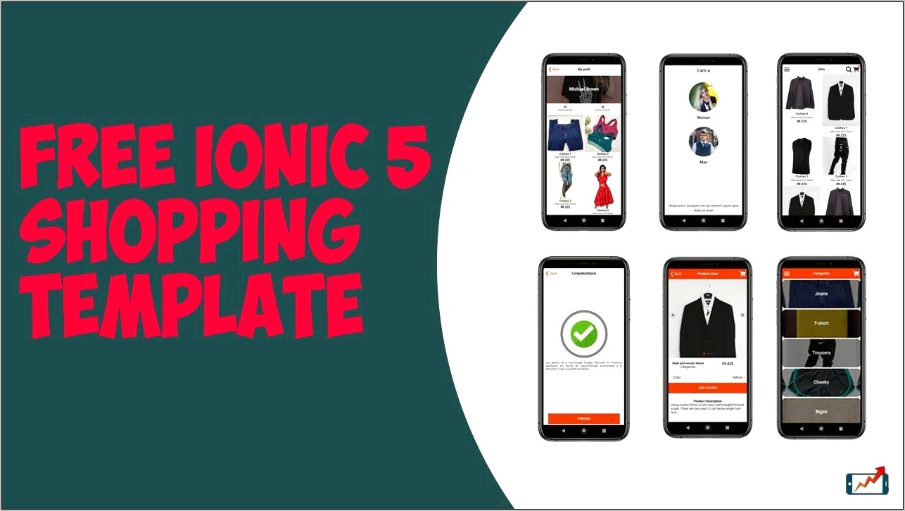 Ionic 4 Ecommerce Template Free Download