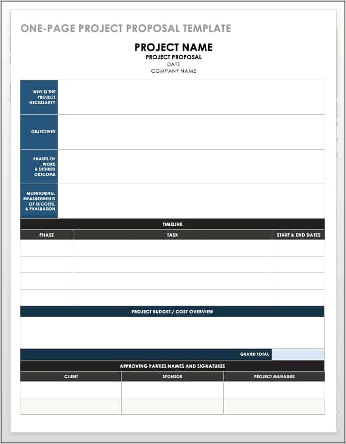 It Service Proposal Template Free Download