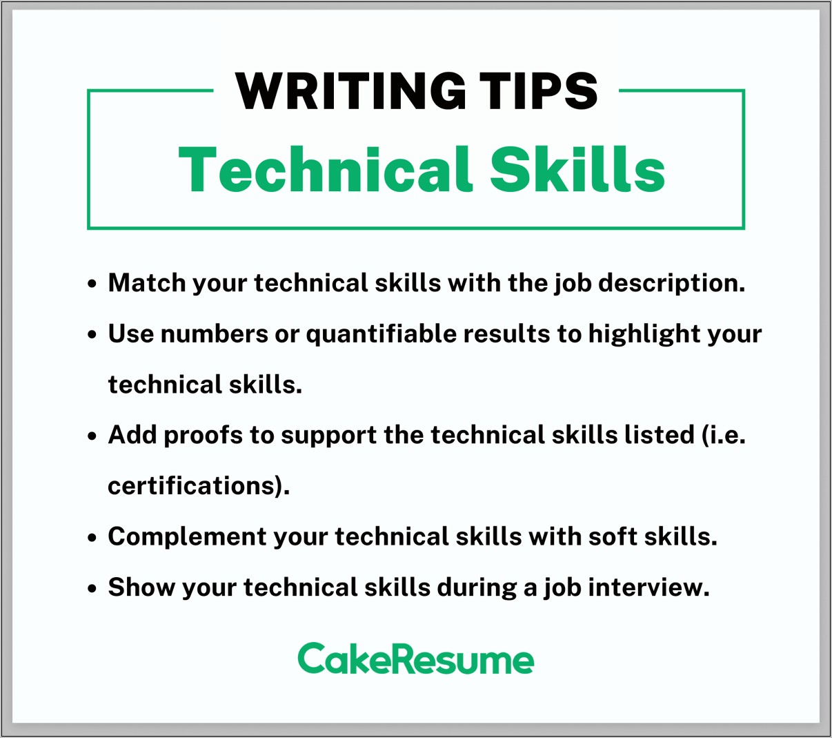 It Technical Skills In Resume